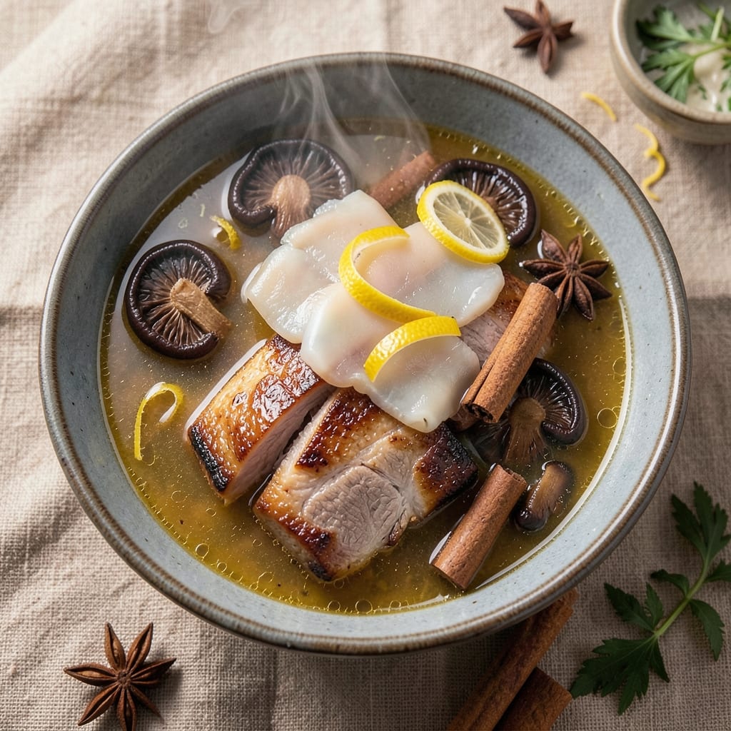 Abalone Pork Soup Recipe: Silky Seafood and Spiced Meat Harmony