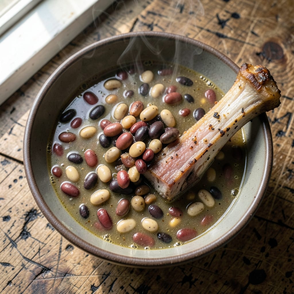 16 Bean Soup Recipe with Ham Bone: Savory Depth From Slow-Simmered Bones