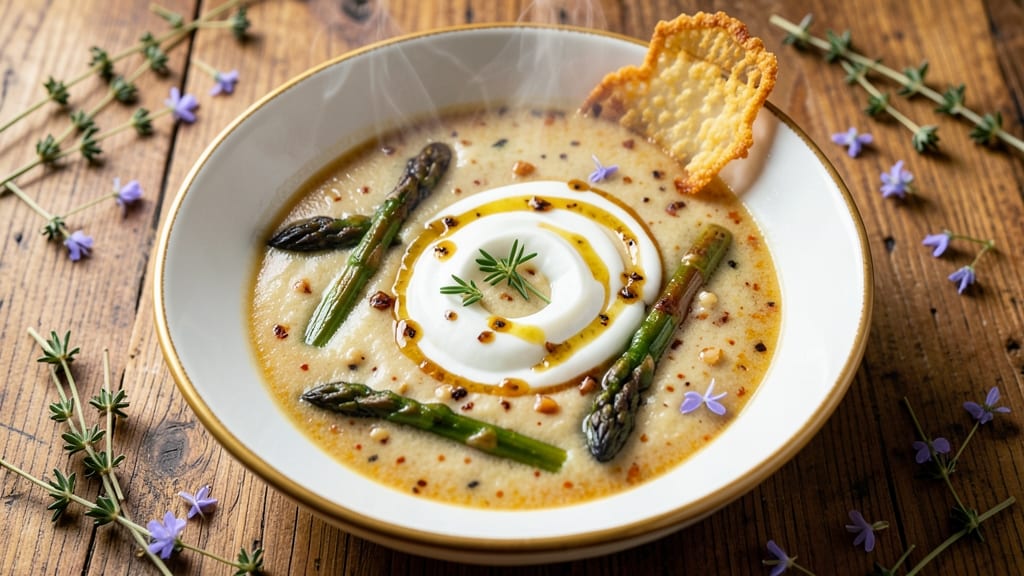 Asparagus Bisque Soup Recipe: Bright Green Velvety Richness in 20 Minutes
