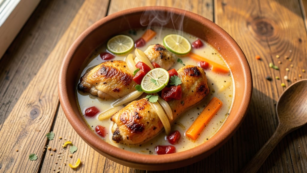 Indian Chicken Soup Recipe: Fragrant Turmeric and Cumin Broth Magic