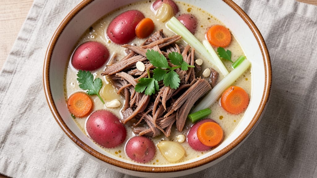 Brisket Potato Soup Recipe: Smoky Beef and Creamy Potato Harmony