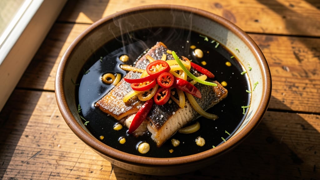 Belizean Black Cod Soup Recipe: Salt-Cured Fish and Lime Zest Harmony