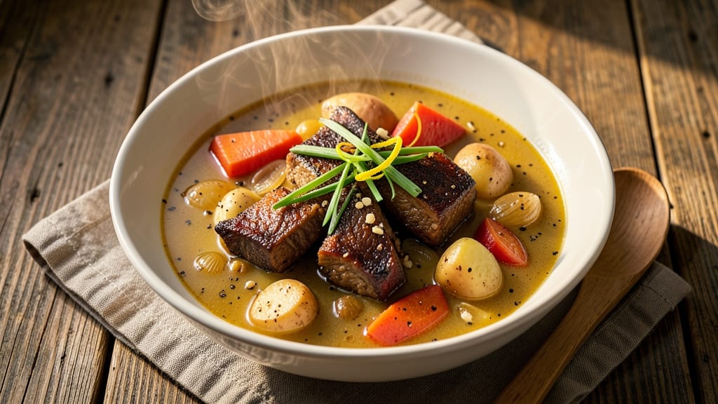 Basic Oxtail Soup Recipe: Slow-Simmered Richness With Fall-Off-Bone Meat