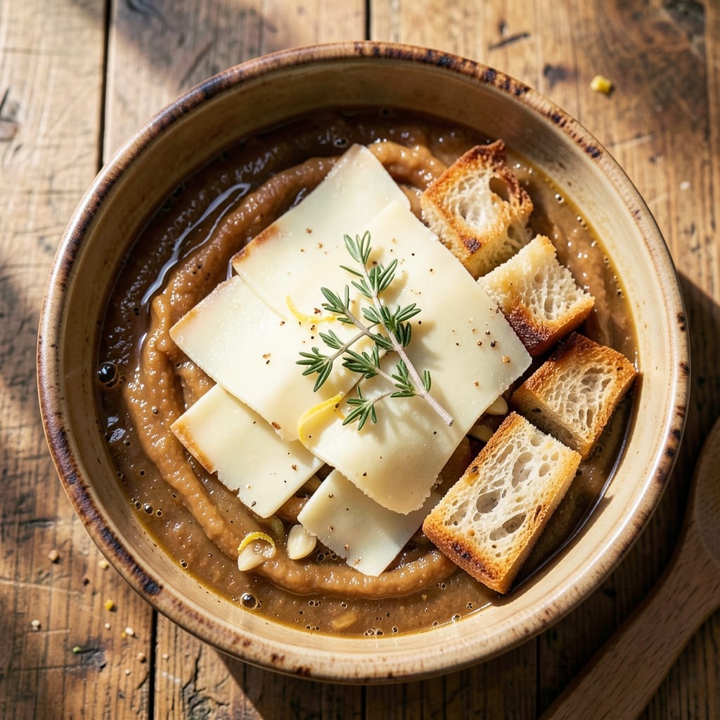 99 Restaurant French Onion Soup Recipe: Caramelized Onions and Gruyère Gold