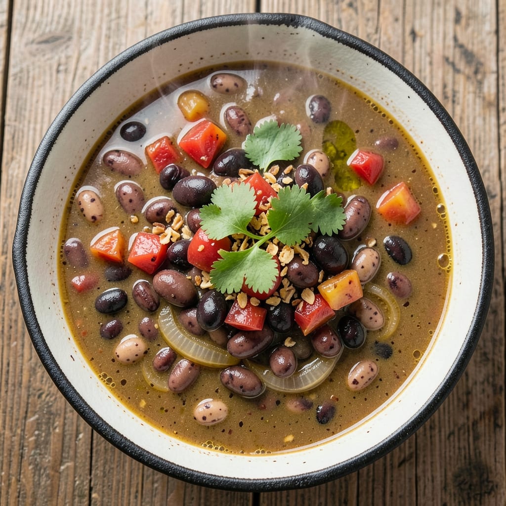 3 Bean Chilli Soup Recipe: Hearty Pantry Staple With Bold Spice Harmony
