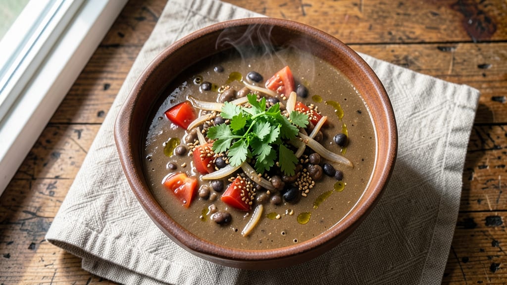 Black Lentil Soup Recipe Vegan: Earthy Depth and Protein-Packed Heartiness