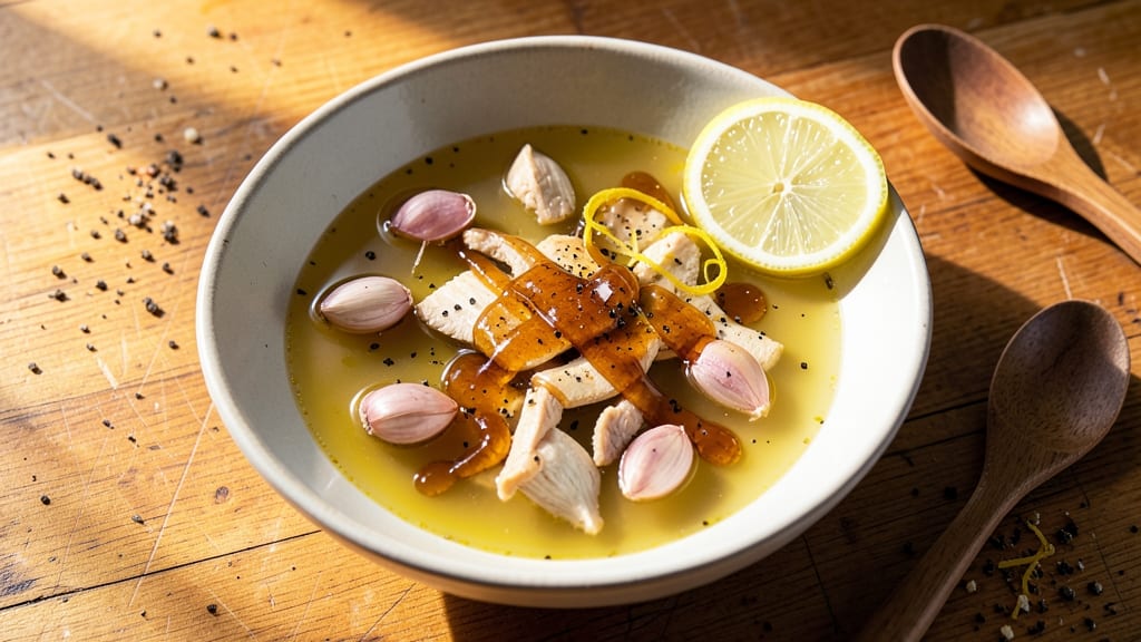 Best Sore Throat Soup Recipe: Honey-Lemon-Ginger Soothing Elixir