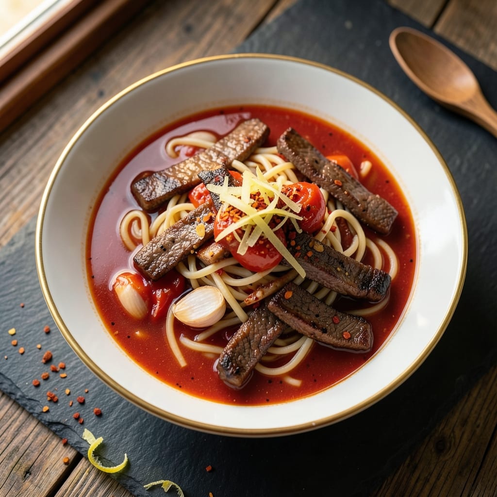 Aladdin's V Nine Soup Recipe: Wok-Hei Crispy Beef and Silky Noodles in 30 Minutes