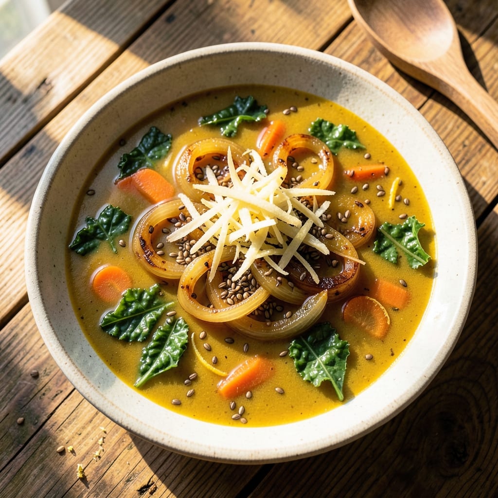 Abram Anderson's Anti-Inflammatory Soup Recipe: Gut-Healing Turmeric and Ginger Blend