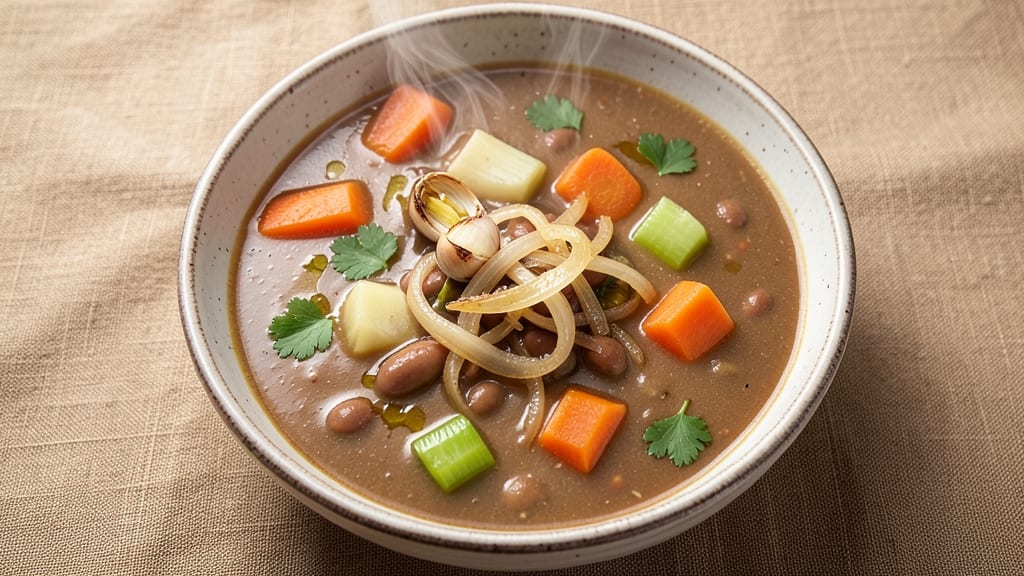 Borlotti Beans Soup Recipe: Earthy Spice and Herbed Swirl Harmony