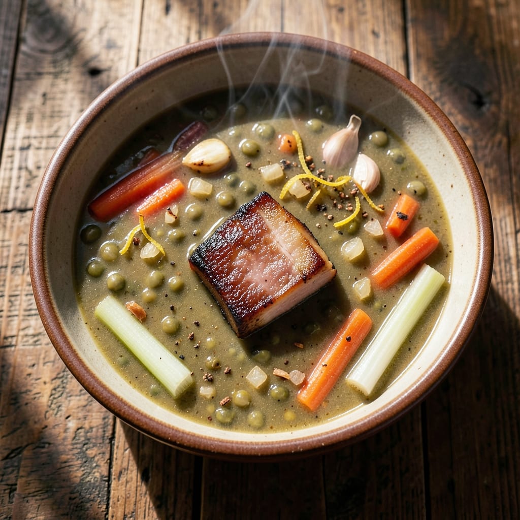 5-Star Split Pea and Ham Soup Recipe: Slow-Simmered Richness With Smoky Depth
