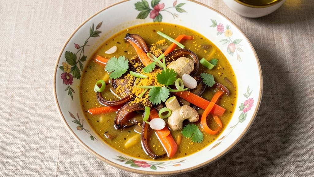 Anti-Inflammatory Vegetable Soup Recipe: Gut-Healing Greens and Turmeric Power