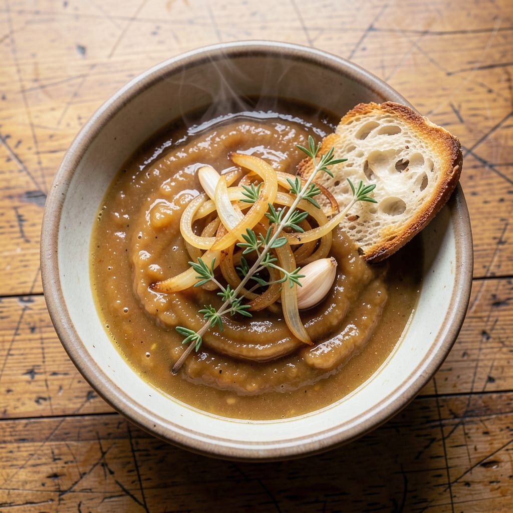 7 Onion Soup Recipe: Crispy Bread Top and Melty Cheese Magic