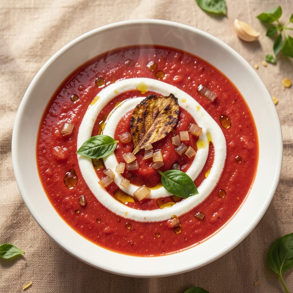 4bs Cream Tomato Soup Recipe: Velvety Smooth With Hidden Herb Power