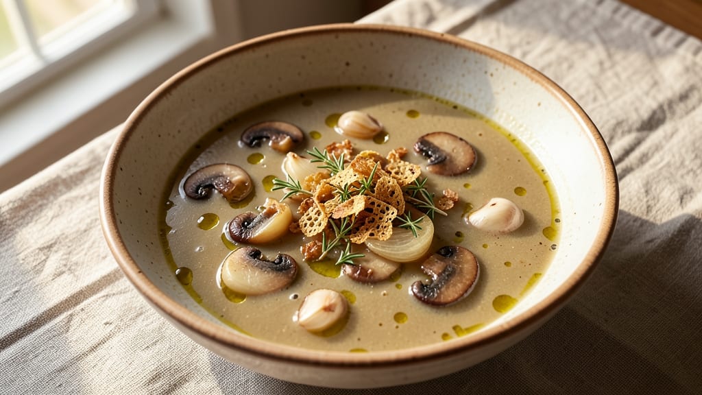 Beech Mushroom Soup Recipe: Earthy Depth with Umami-Rich Broth