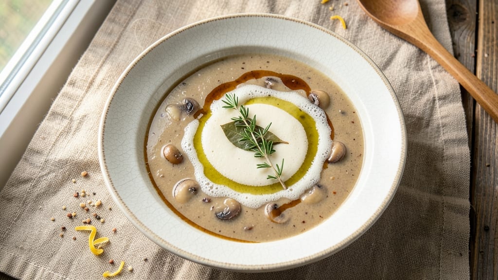 Blended Mushroom Soup Recipe: Velvety Umami Richness in One Pot