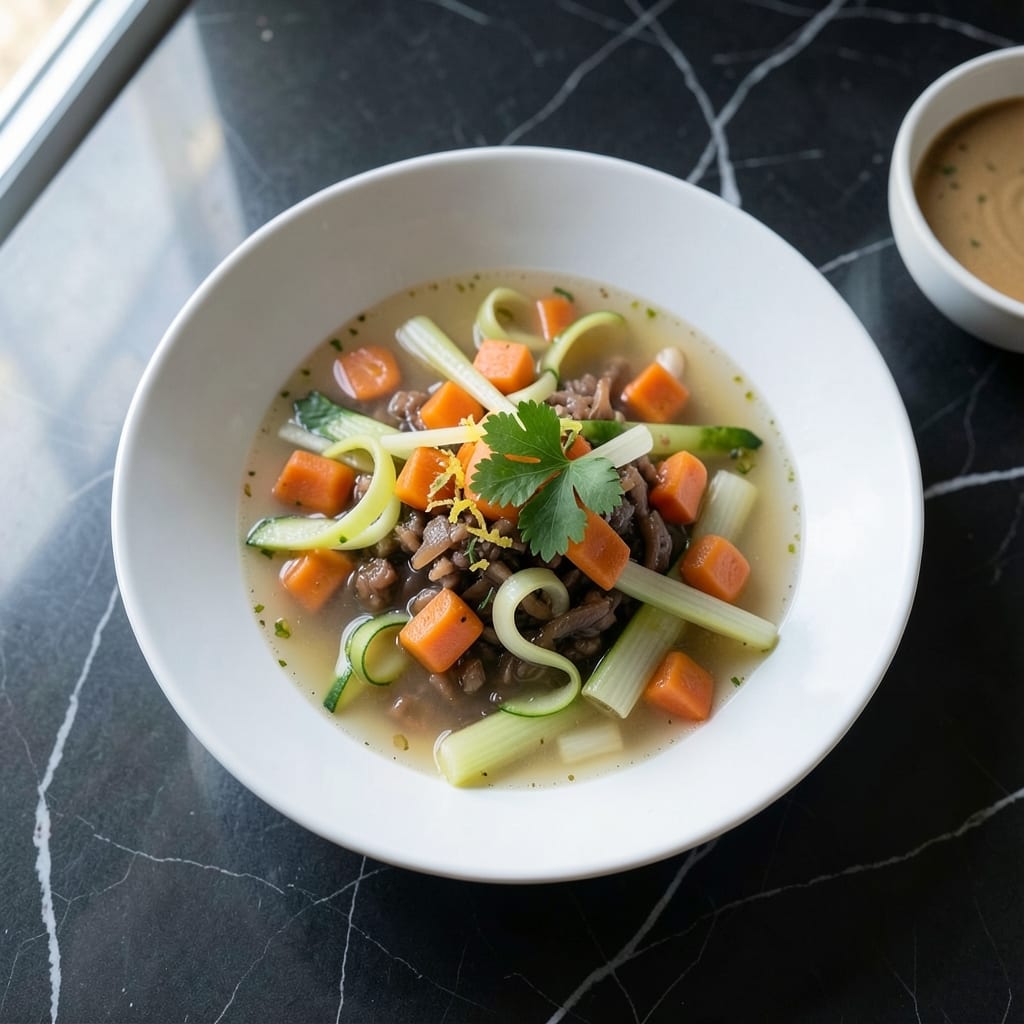 100 Calorie Soup Recipe: Light Yet Packed With Protein-Packed Flavor