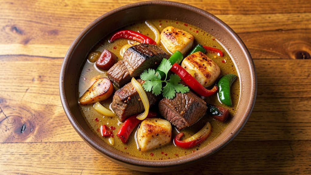 Assorted Meat Pepper Soup Recipe: Spicy-Sweet Harmony of Smoky Sausage and Tender Chunks