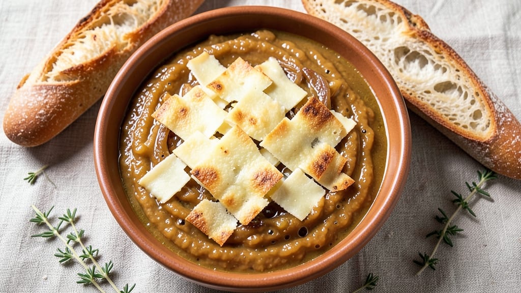 Barefoot Contessa Onion Soup Recipe: Crispy Gruyère Crowns Over Silky French Bread Base