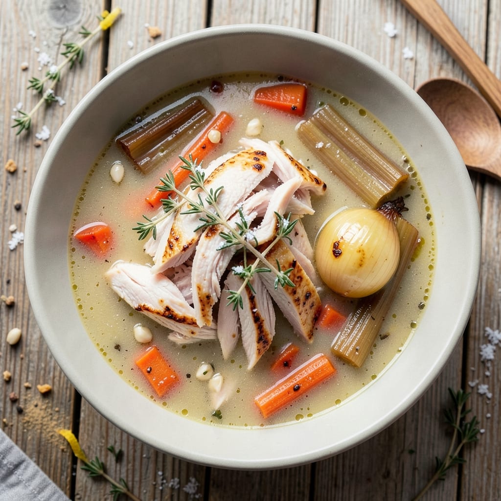 Alison Roman's Chicken Soup Recipe: Herbed Broth Magic for Cozy Nights