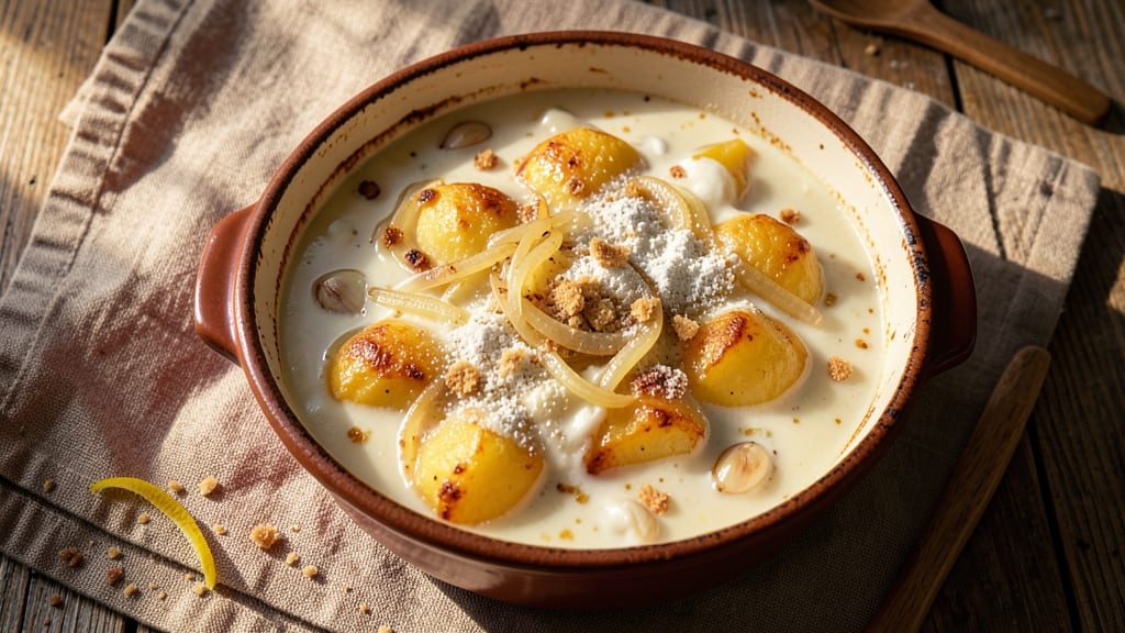 Baked Soup Recipe: Crispy Top Crust and Creamy Comfort