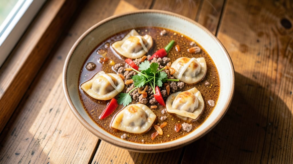 Armenian Manti Soup Recipe: Dumplings in Spiced Yogurt-Broth Bliss