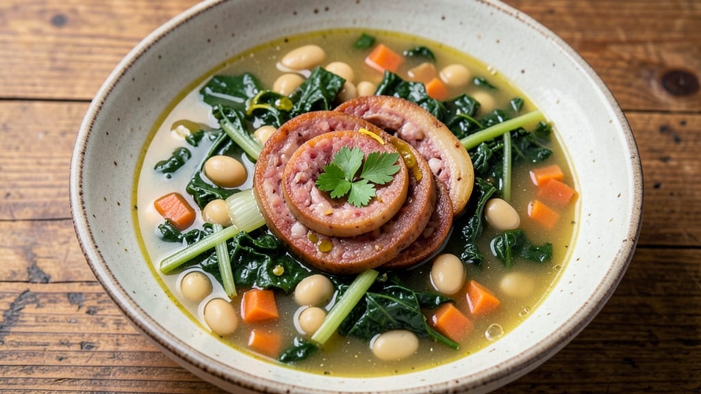 Authentic Italian Minestrone Soup Recipe With Sausage: Hearty Rustic Flavor With Crispy Sausage Bites