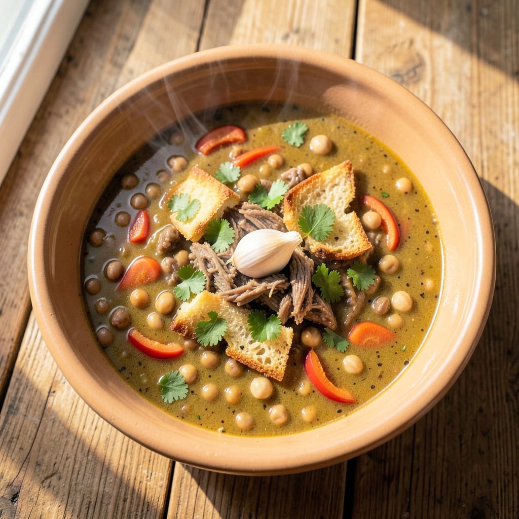 Algerian Harira Soup Recipe: Spiced Lentil and Lamb Comfort in One Pot