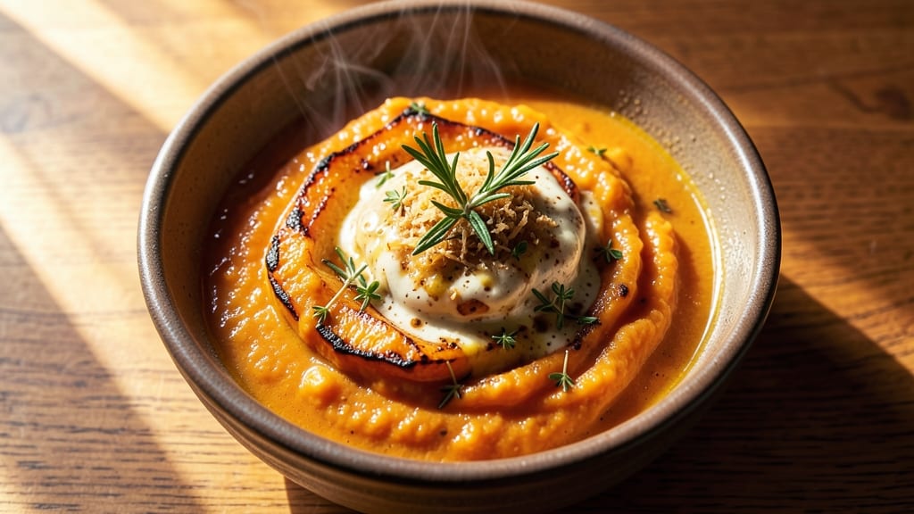 Baked Whole Pumpkin Soup Recipe: Roasted Depth Meets Creamy Silky Smoothness