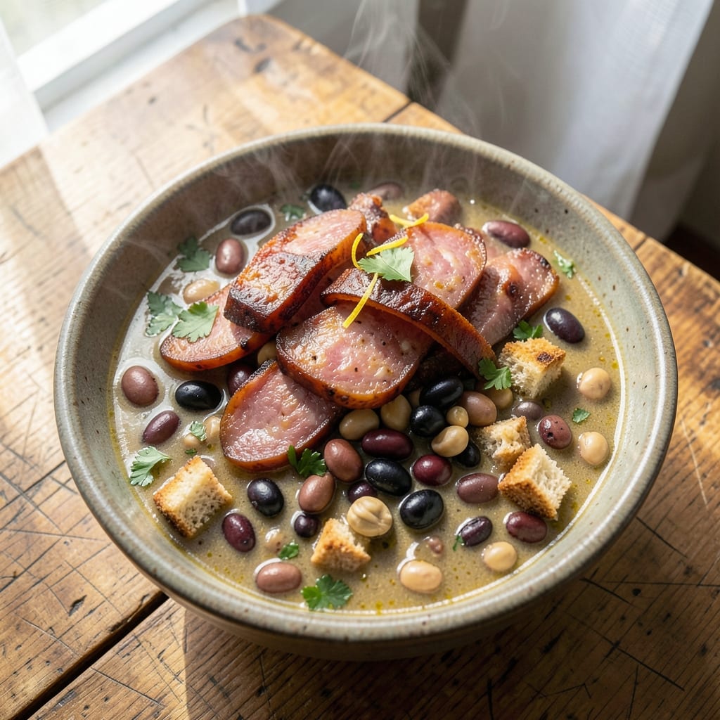 16 Bean Soup Recipe with Sausage: Hearty Pantry-to-Pot Winter Warmth