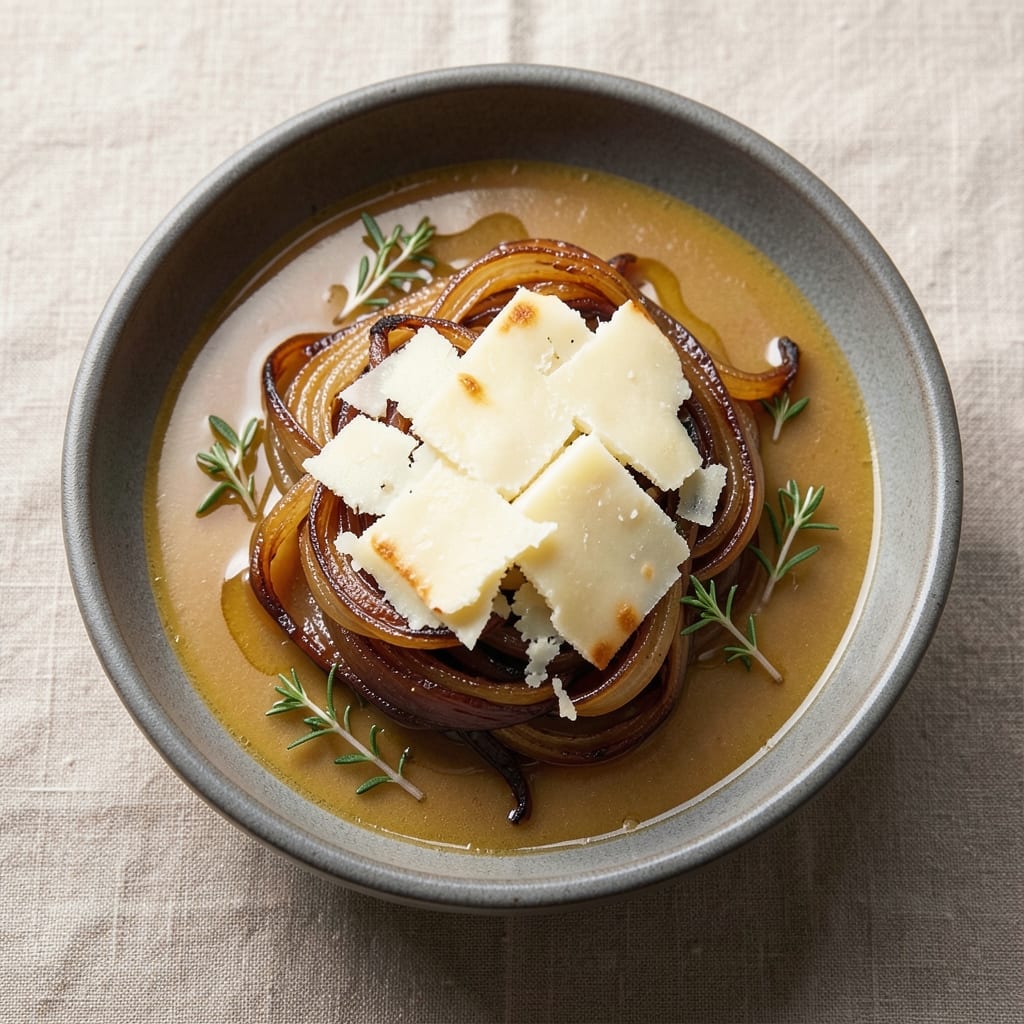 5 Star Onion Soup Recipe: Caramelized Layers and Gruyère Clouds