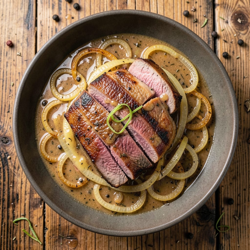4-Ingredient Onion Soup Pot Roast Recipe: Slow-Cooked Richness With Caramelized Onion Depth