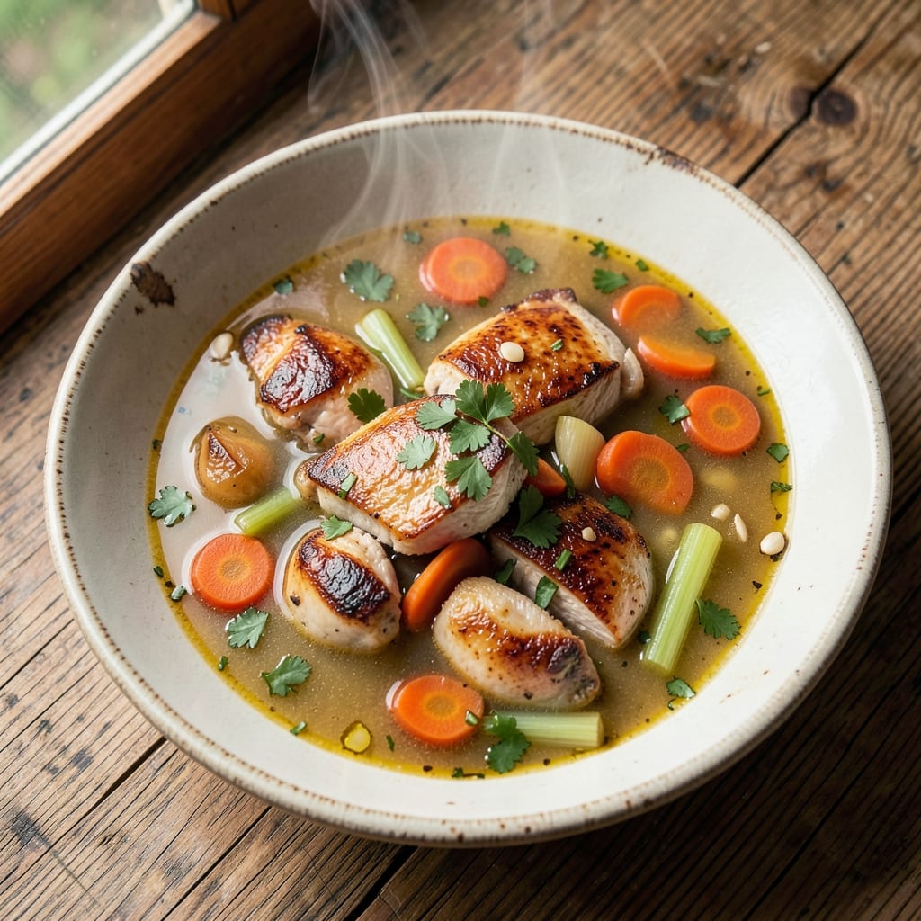 Alpine Village Chicken Soup Recipe: Herbed Mountain-Style Comfort in One Pot