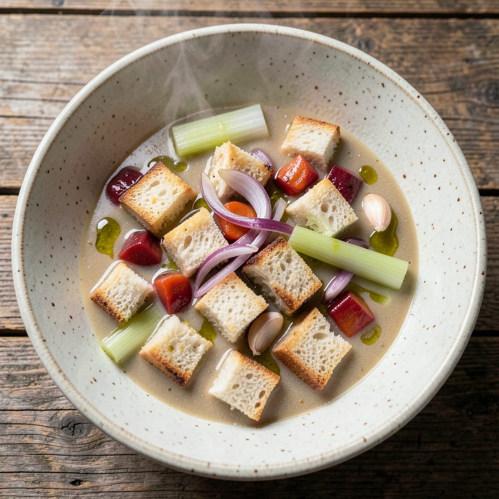 Acorda Soup Recipe: Sicilian Bread Dumpling Delight in Broth