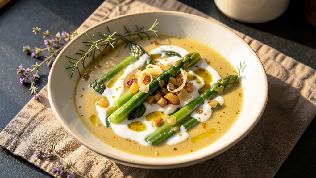 Barefoot Contessa Asparagus Soup Recipe: Springtime Herb Velvety Richness