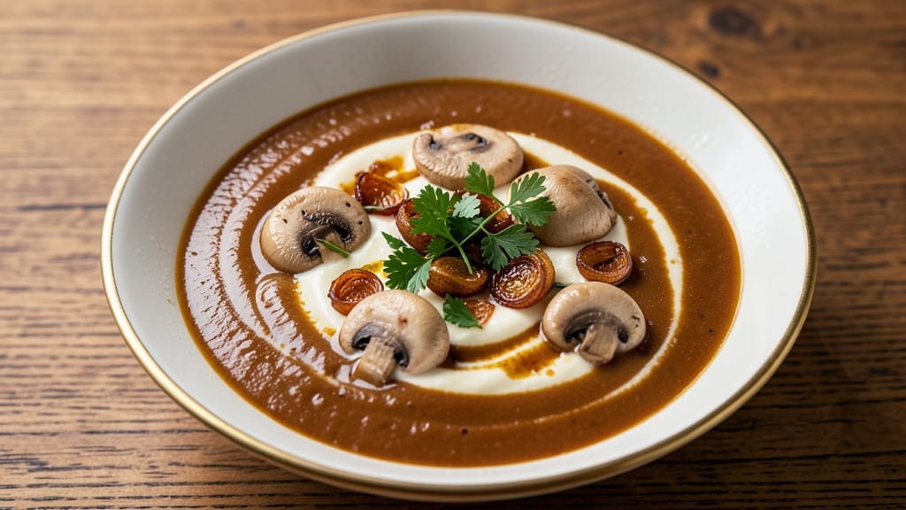 Best Cream of Mushroom Soup Recipe With Sherry: Rich Sherry Depth and Velvety Swirl