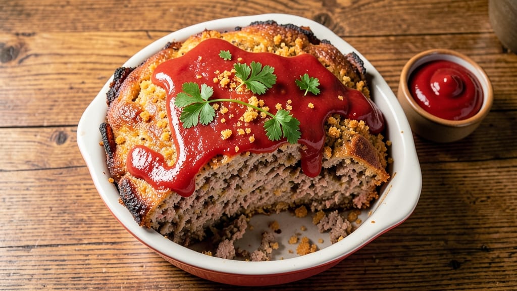 Betty Crocker Meatloaf Recipe With Onion Soup Mix: Glazed Top Crust and Savory Center