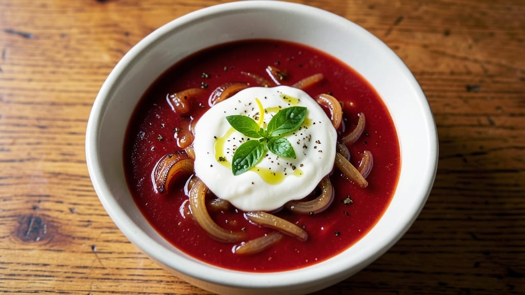 America's Test Kitchen Tomato Soup Recipe: Silky, No-Churn Perfection With Toasted Garlic Crunch