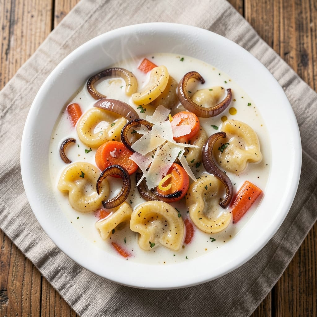 Aldi Tortellini Soup Recipe: Cheesy Pasta Pockets in 20-Minute Broth