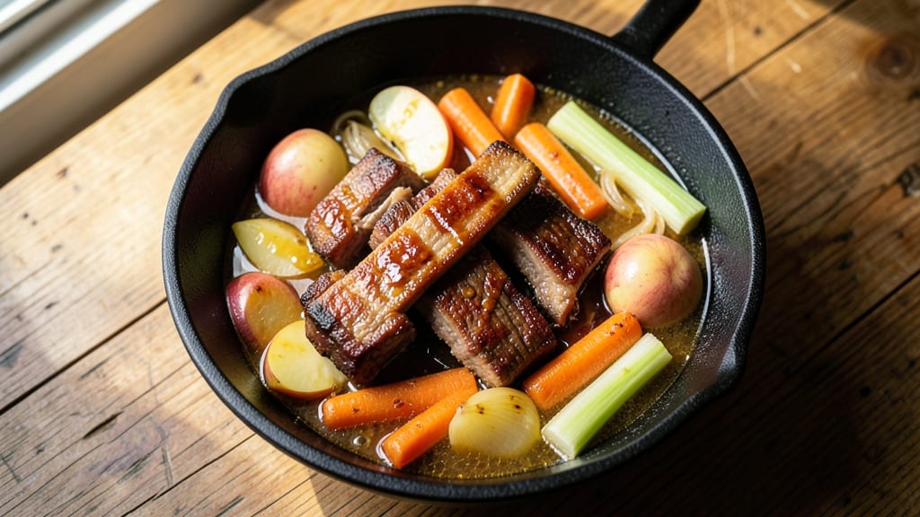 Apple Carrot Beef Rib Soup Recipe: Slow-Simmered Richness With Fall-Apart Meat